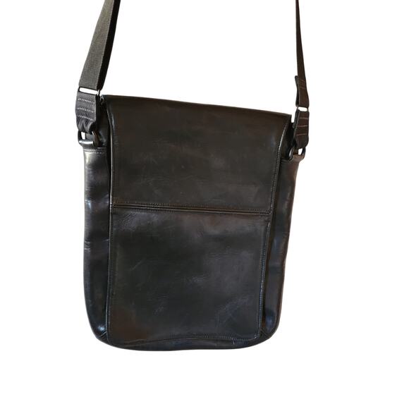 Waterfield San Francisco USA Black  Laptop/iPad Crossbody Satchel Bag - Picture 7 of 10